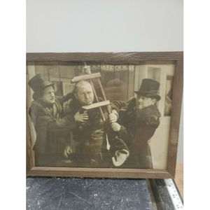 THE THREE STOOGES as vise Original Vintage PICTURES Photo 11 3/4 x 14 3/4